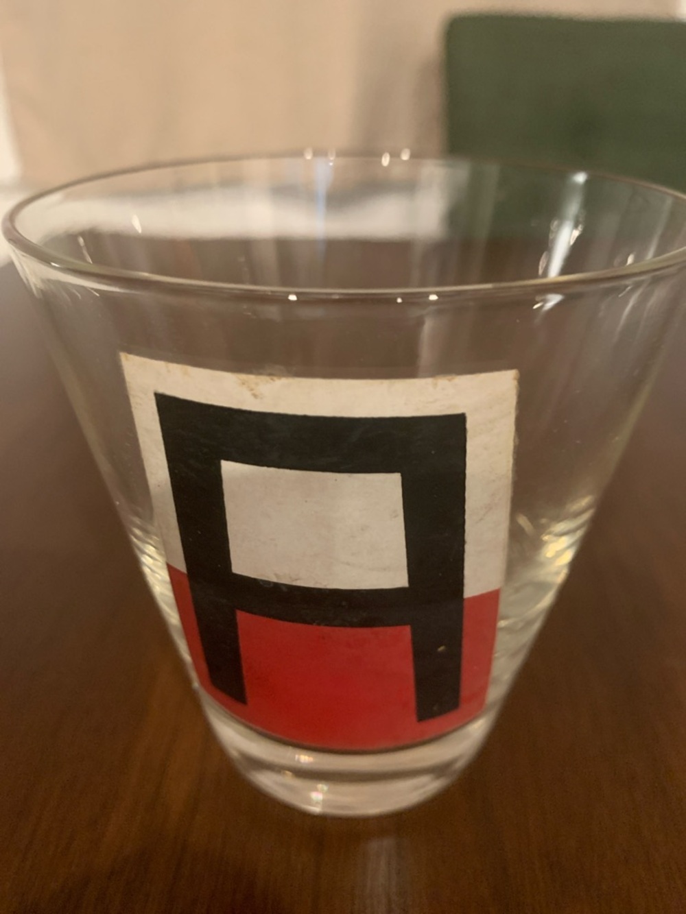 US First Army Rocks Glass - Vintage
